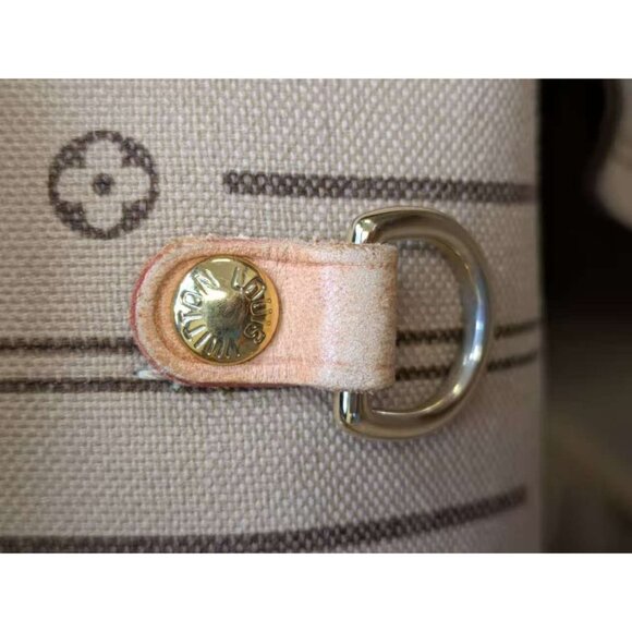 Pre-owned Louis Vuitton Monogram Neverfull MM Tote Bag Brown Beige - Picture 9 of 14